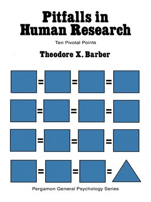 cover image of Pitfalls in Human Research